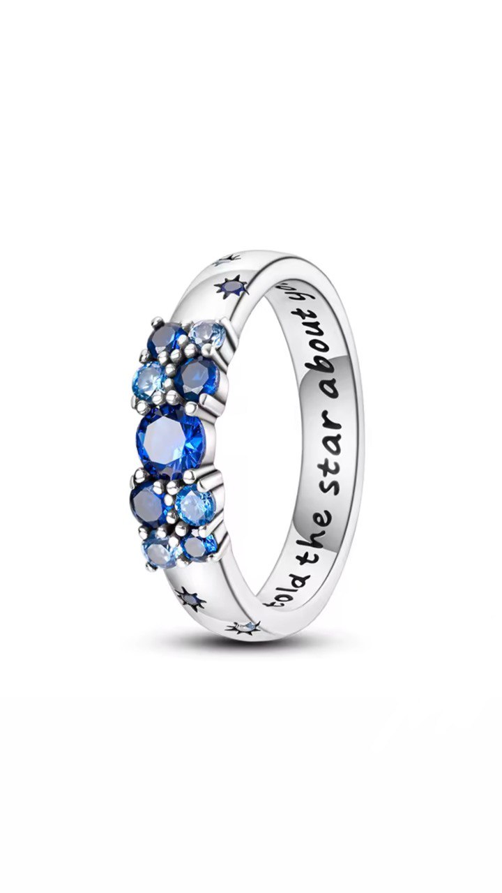 Anello "Ho parlato alle stelle di te"