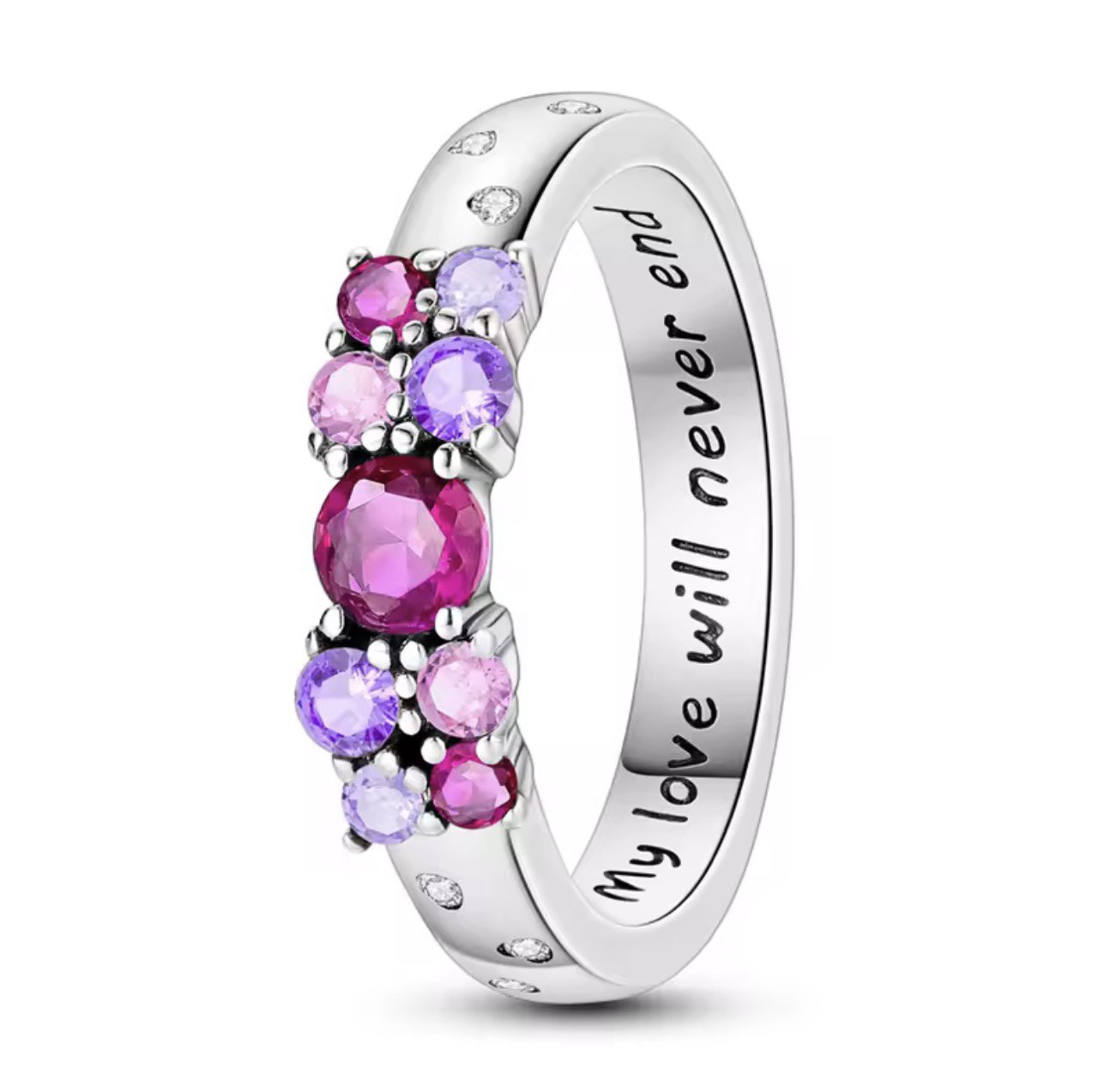 Anello "Il mio amore non finirà mai"